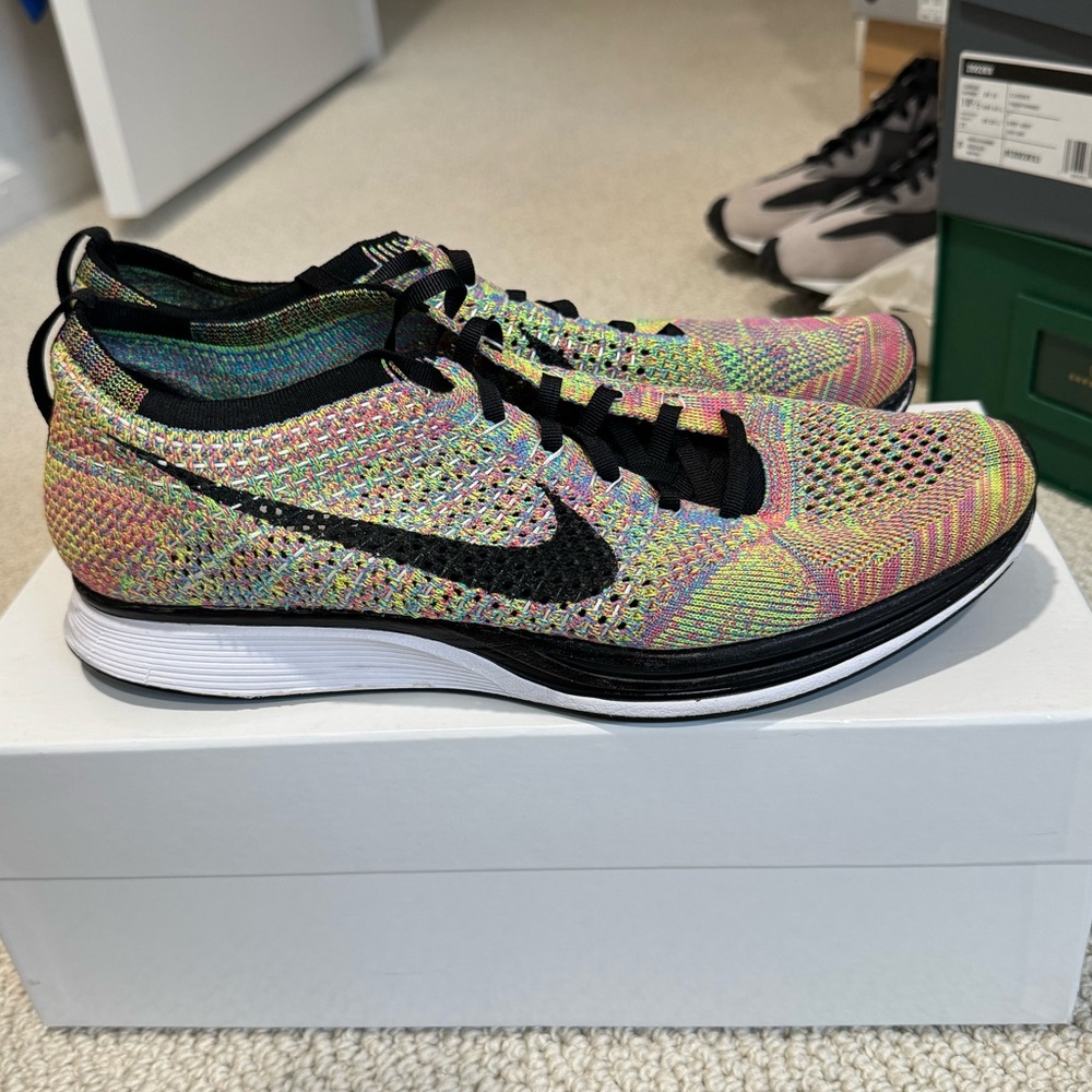 Nike Flyknit Racer Multicolor Size 11